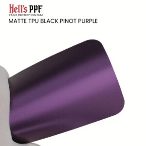 MATTE TPU BLACK PINOT PURPLE HELL'S PPF USA