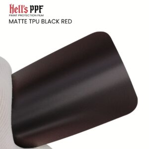 MATTE TPU BLACK RED HELL'S PPF USA