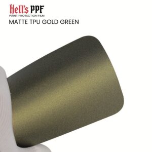 MATTE TPU GOLD GREEN HELL'S PPF USA