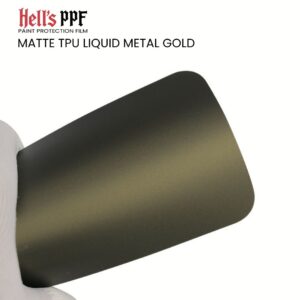 MATTE TPU LIQUID METAL GOLD HELL'S PPF USA