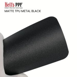 MATTE TPU METAL BLACK HELL'S PPF USA