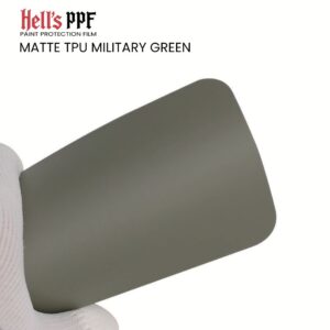 MATTE TPU MILITARY GREEN HELL'S PPF USA