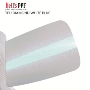 TPU DIAMOND WHITE BLUE HELL'S PPF USA