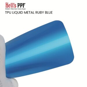 TPU LIQUID METAL RUBY BLUE HELL'S PPF USA