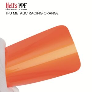 TPU METALIC RACING ORANGE HELL'S PPF USA